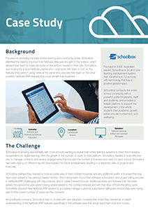Case Study - Schoolbox Cover Page