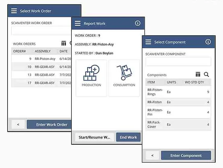 NetSuite 2022 Release 2 manufacturing mobile enhancements