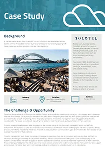 Case Study - Solotel Cover Page