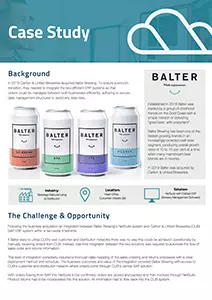 Balter Brewing Case study download
