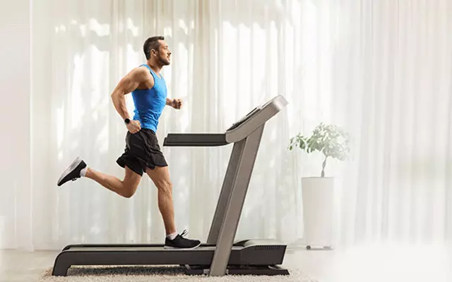 Access Health - Man Running on Treadmill
