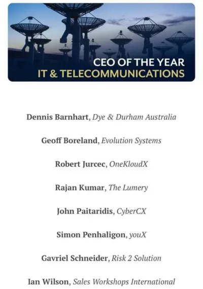 COTY Executive of the Year 2024 IT & Telecommunications