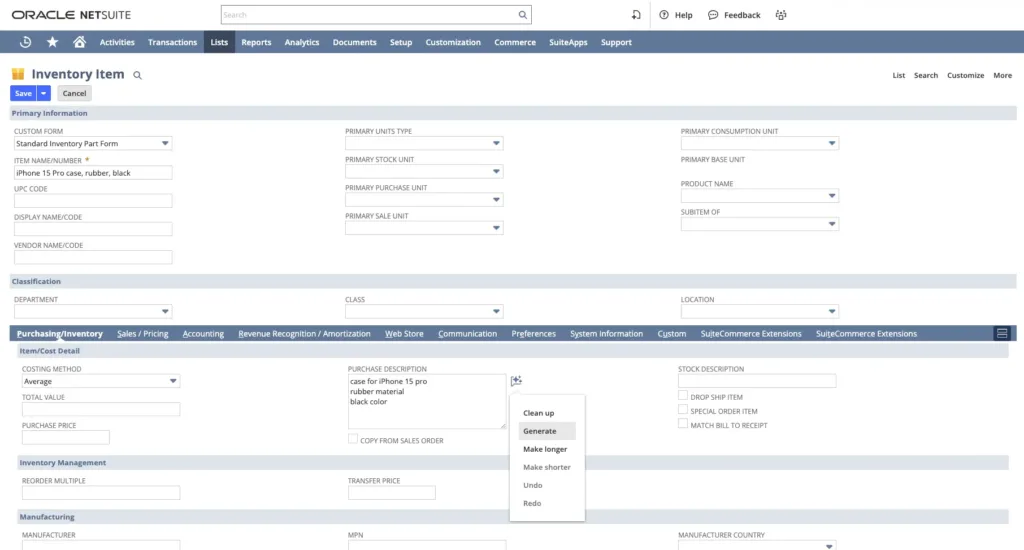 NetSuite AI improving business productivity NetSuite AI improving business productivity
