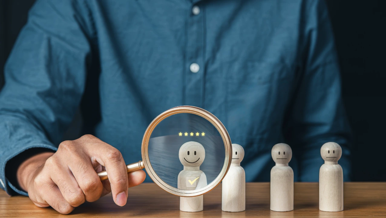 Quality-Focused Company Banner Company emphasizing quality work over appearance