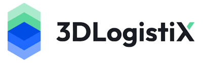 3DLogistix Logo 3DLogistix logo for logistics and 3D supply chain planning