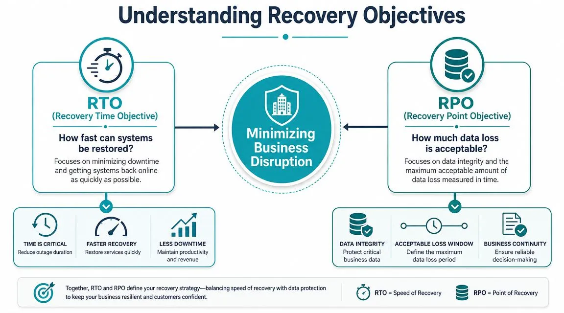Understanding Your Recovery Objectives RTO and RPO
