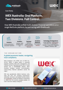 WEX Case Study | NetSuite Implementation